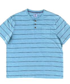 Brodie Garment Dyed Henley Tar